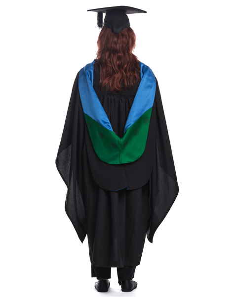 Child's Forest Green Graduation Gown and Cap Souvenir Set